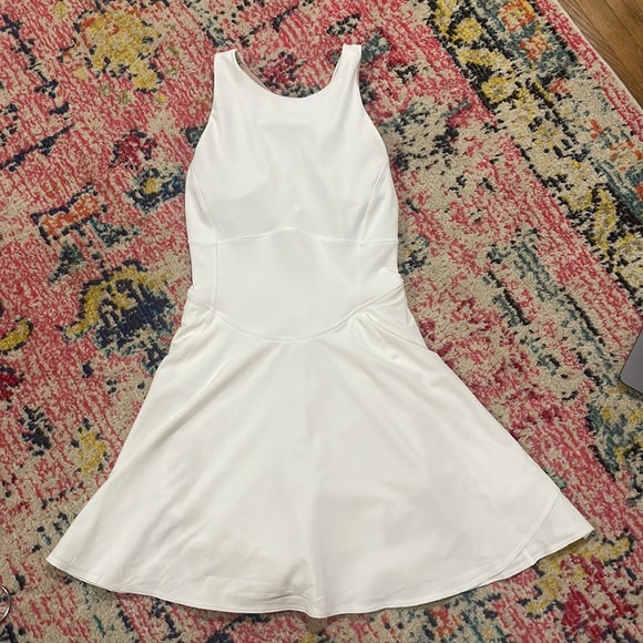 NWT Lululemon White Court Crush Dress - Picture 8 of 11
